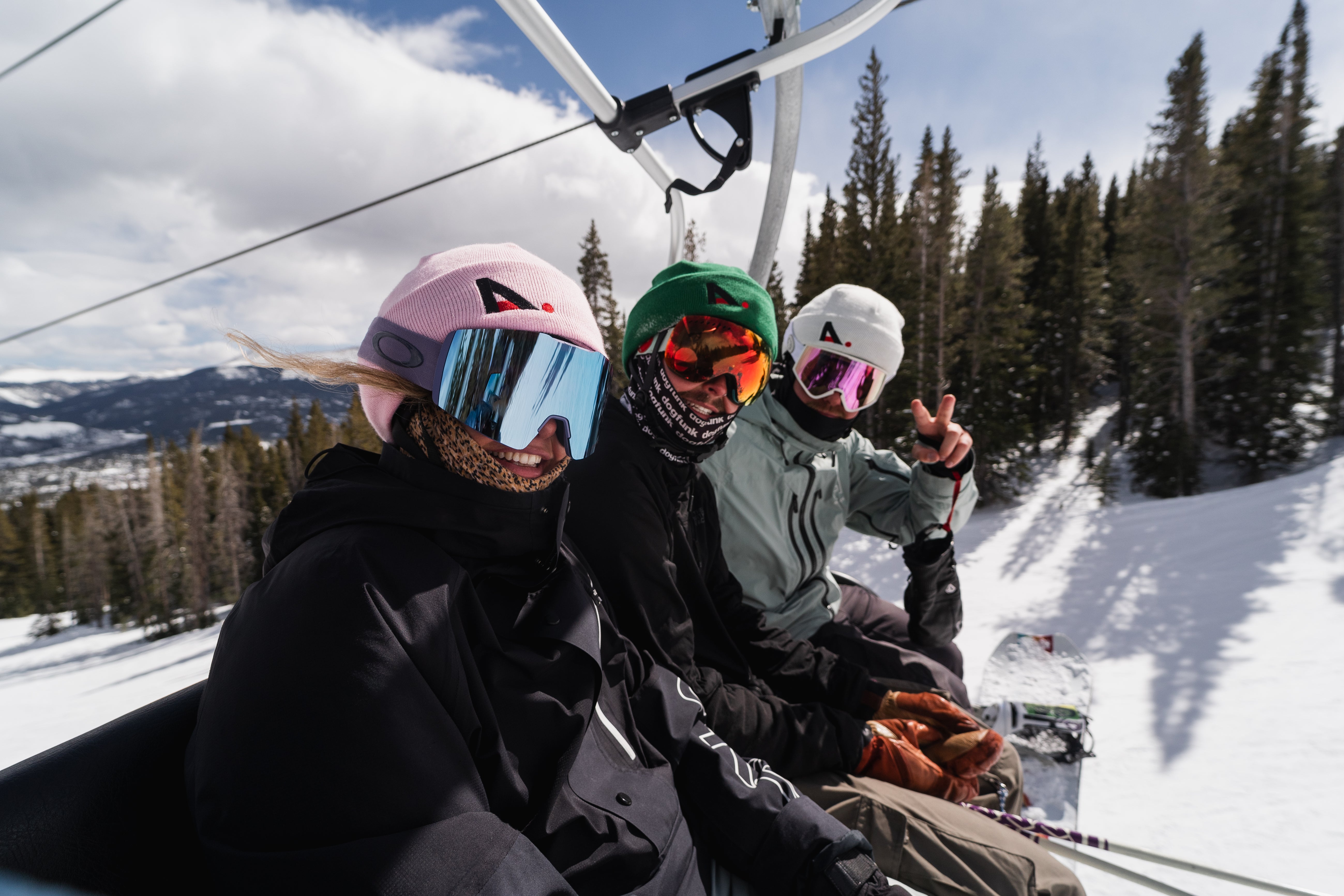 Snowboard helmet with beanie on sale